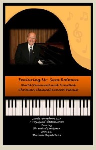 Sam Rotman Concert 2015